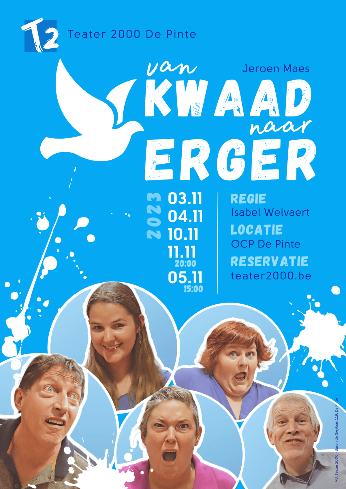 van KWAAD naar&nbsp;ERGER